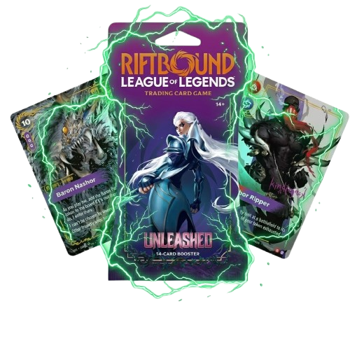 RIFTBOUND LEAGUE OF LEGENDS TCG : UNLEASHED BLISTER PACK