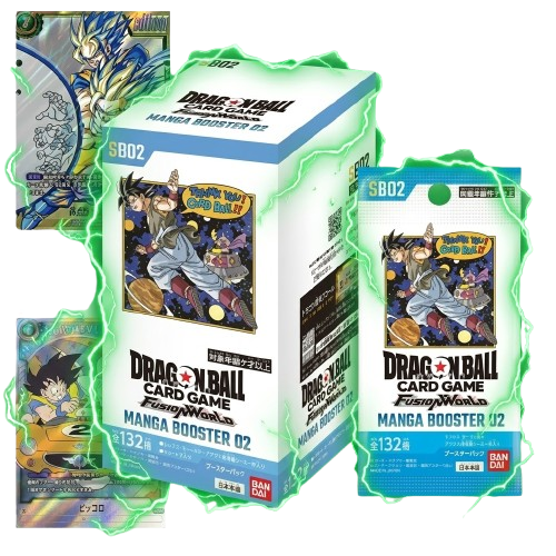 Dragon Ball TCG: SB02 Manga Booster 02 Box