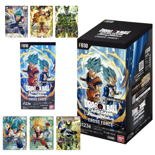 Dragon Ball TCG : FB10 Fusion World Cross Force Booster Box ( JPN  )