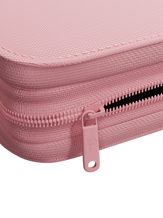 PALMS OFF COLLECTOR SERIES 12 POCKET ZIP BINDER ( PINK ) 480 SLOTS