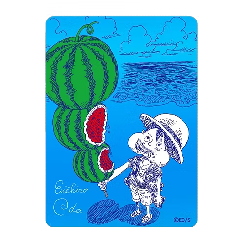 2026 Natsucomi One Piece (Watermelon Luffy) Japanese Promo Card