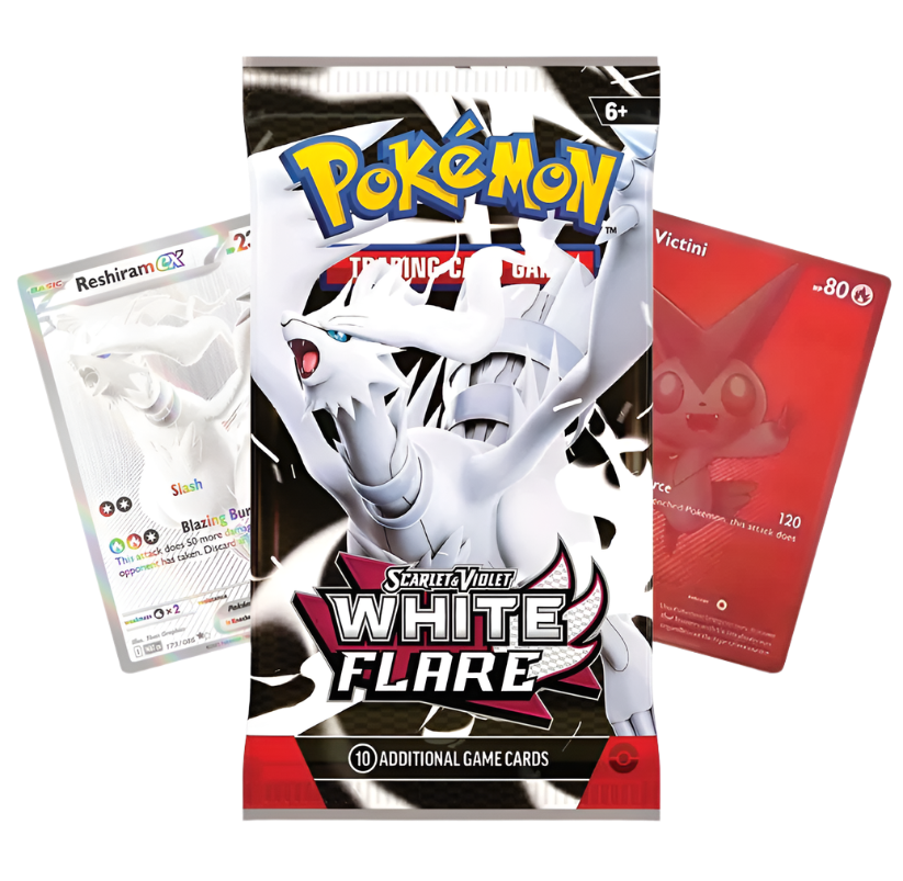 White flare booster packs
